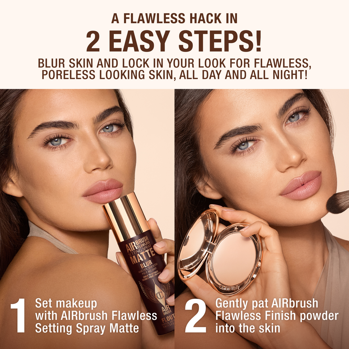 Charlotte Tilbury - Airbrush Flawless Setting Spray - Matte Travel 34 Ml