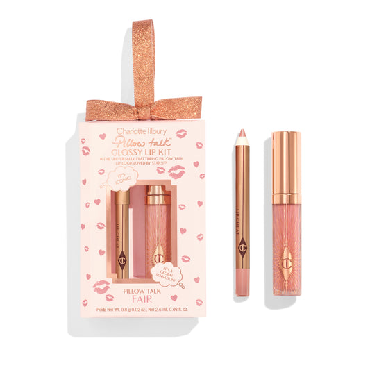 Charlotte Tilbury  Pillow Talk Fair Mini Glossy Lips Duo - XMAS 2025