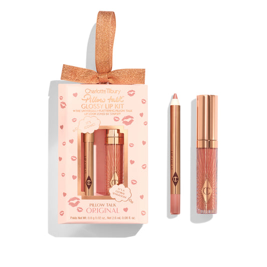 Charlotte Tilbury  Pillow Talk Original Glossy Lips Duo - XMAS 2025