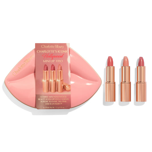 Charlotte Tilbury  Hollywood Mini Lip Trio - XMAS 2025