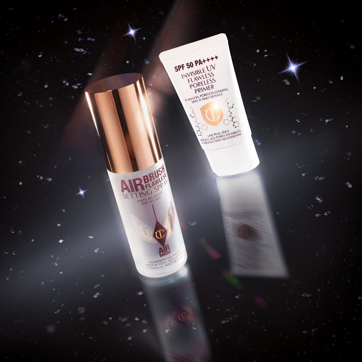 Charlotte Tilbury Airbrush Flawless Protect, Prime + Set Kit - XMAS 2025