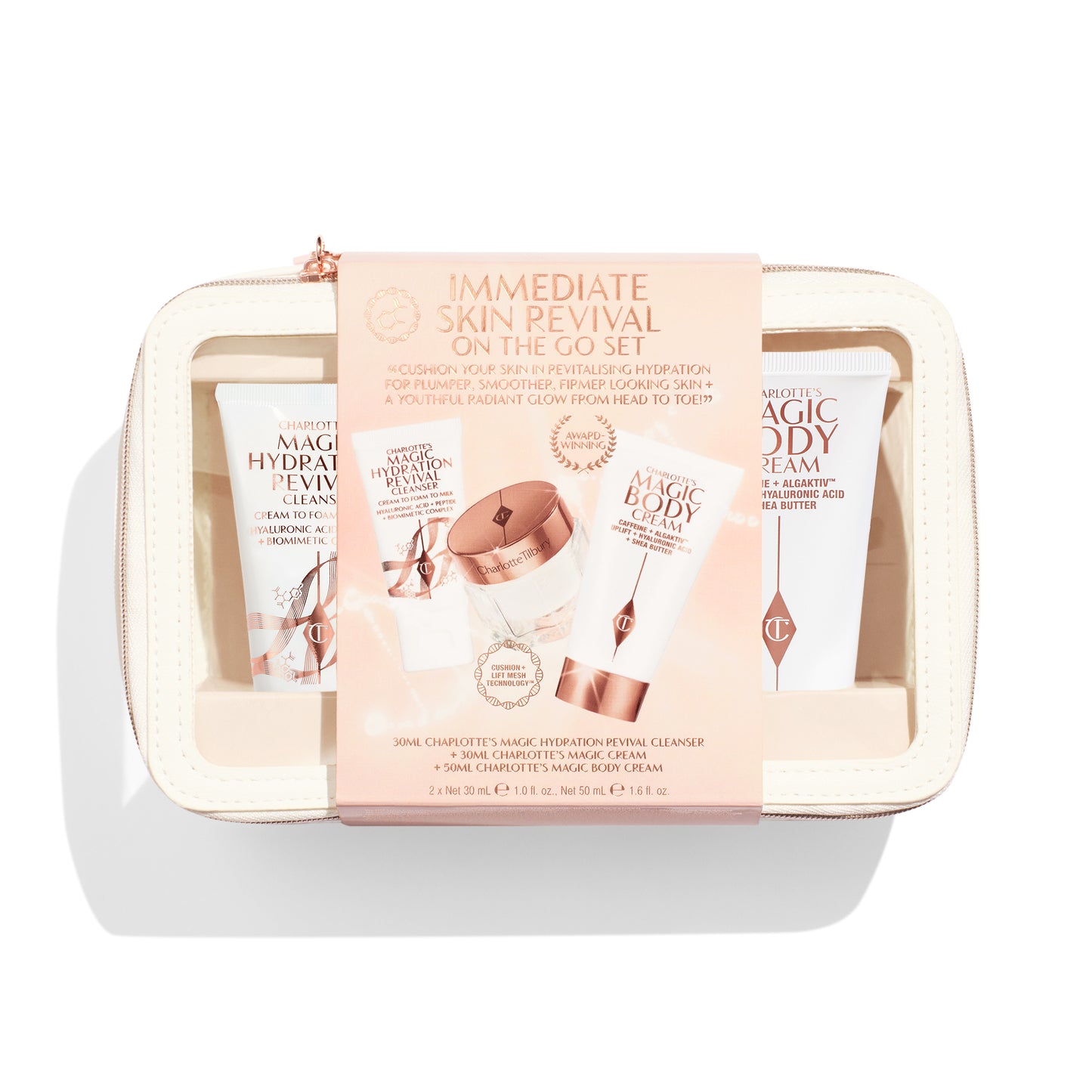 Charlotte Tilbury  Immediate Skin Revival On The Go Set - XMAS 2025
