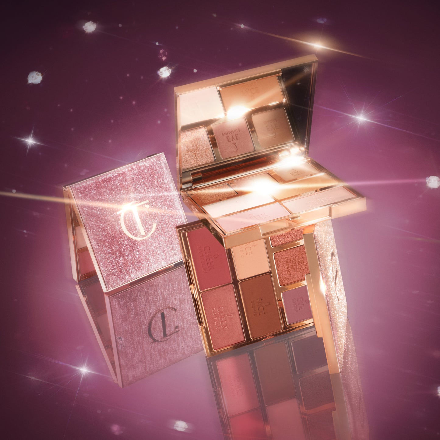 Charlotte Tilbury  Instant Look In A Palette - Hollywood Reds - XMAS 2025