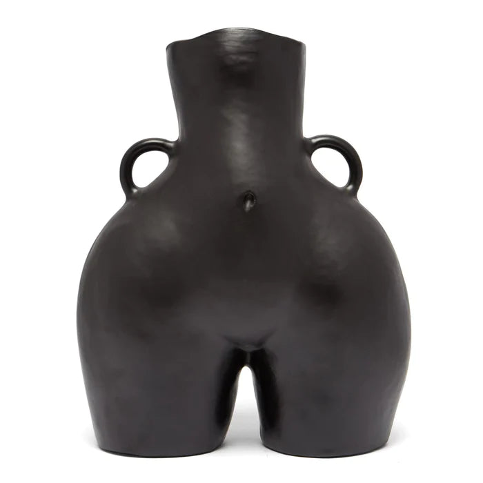 Anissa Kermiche Love Handles Vase Black Matte