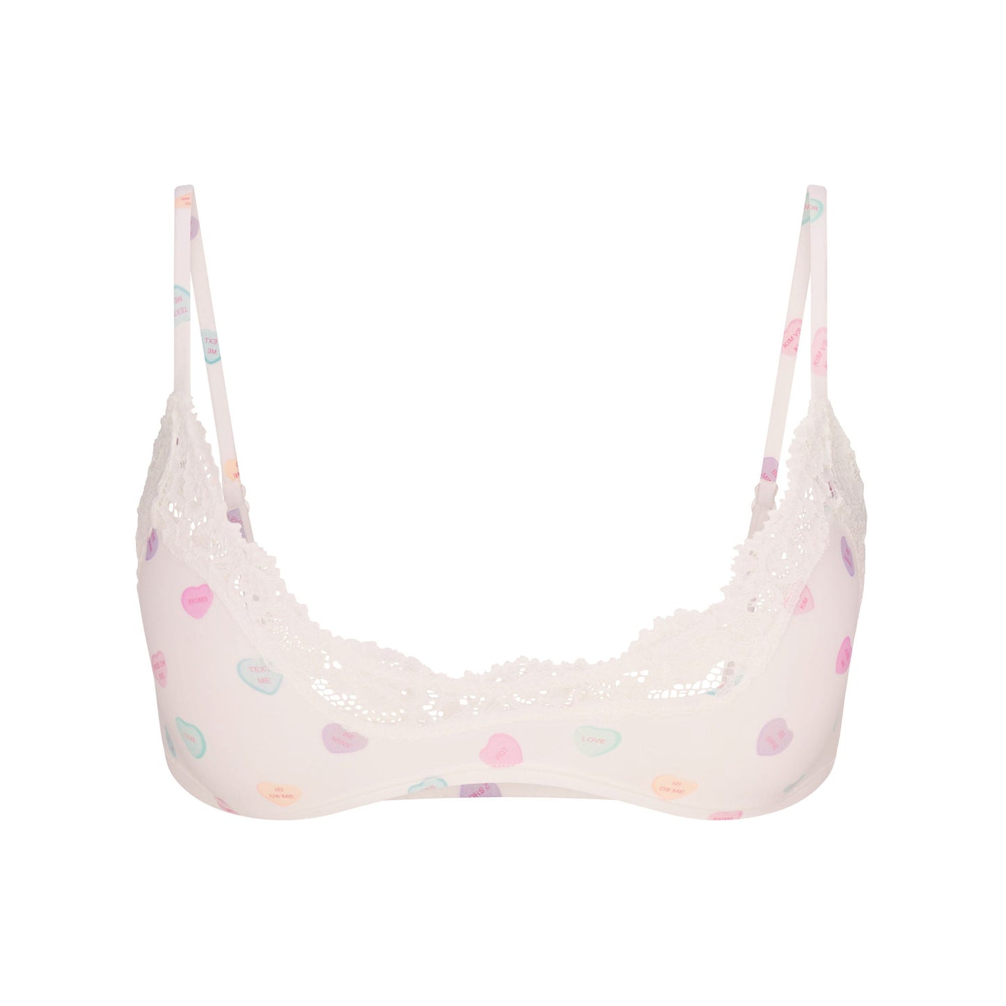 SKIMS Fits Everybody Lace Scoop Bralette
