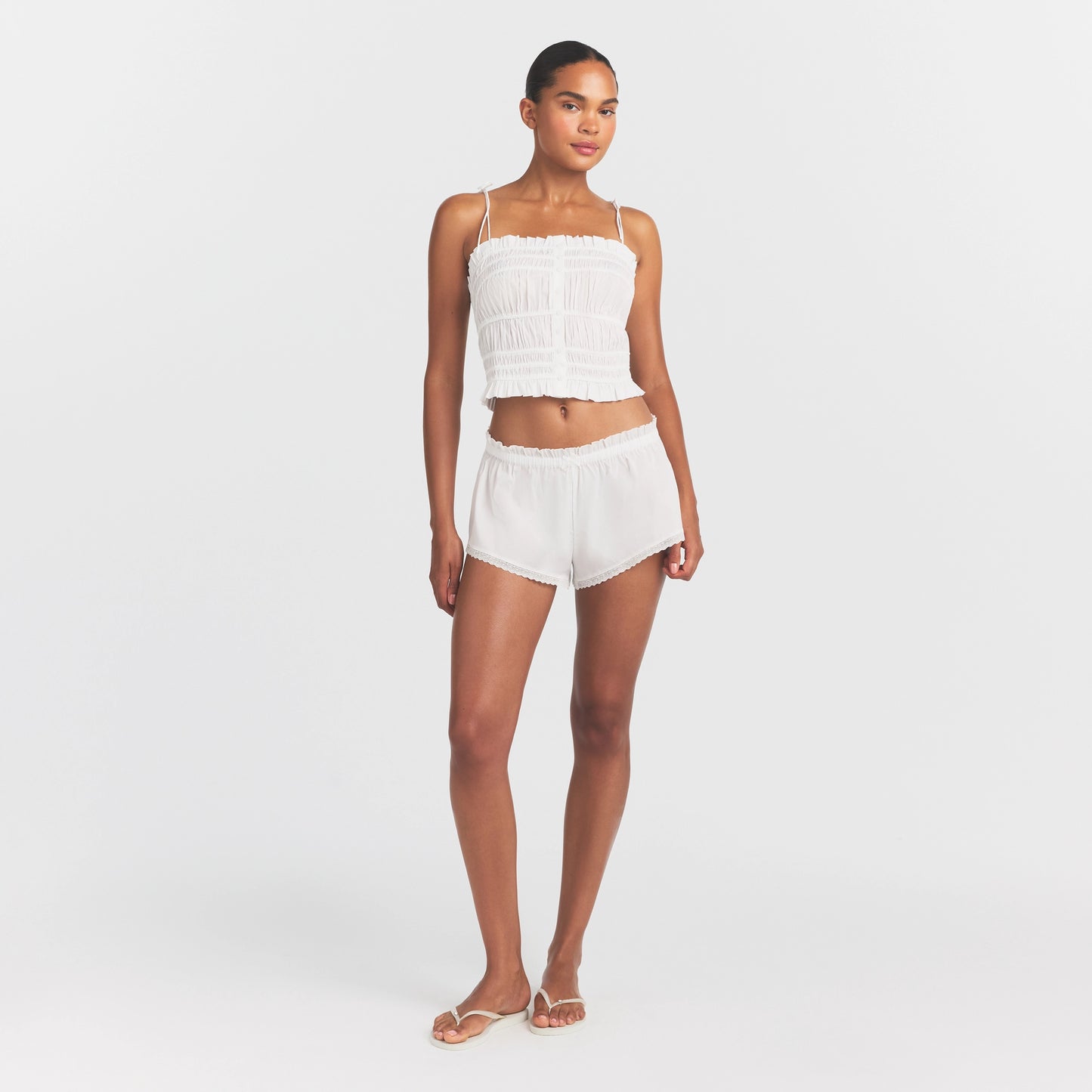 SKIMS Poplin Apparel Short