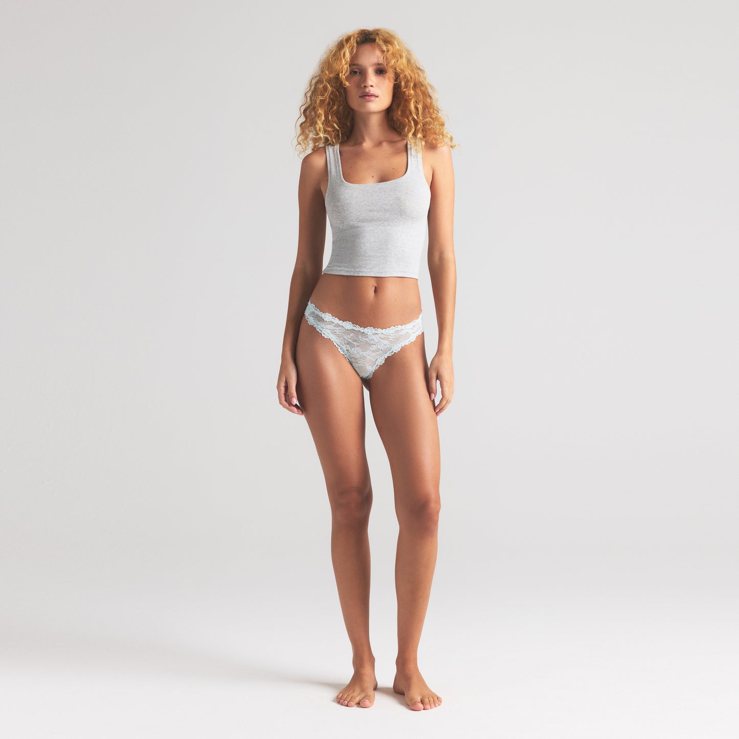 SKIMS Stretch Lace Dipped Thong 3-Pack
