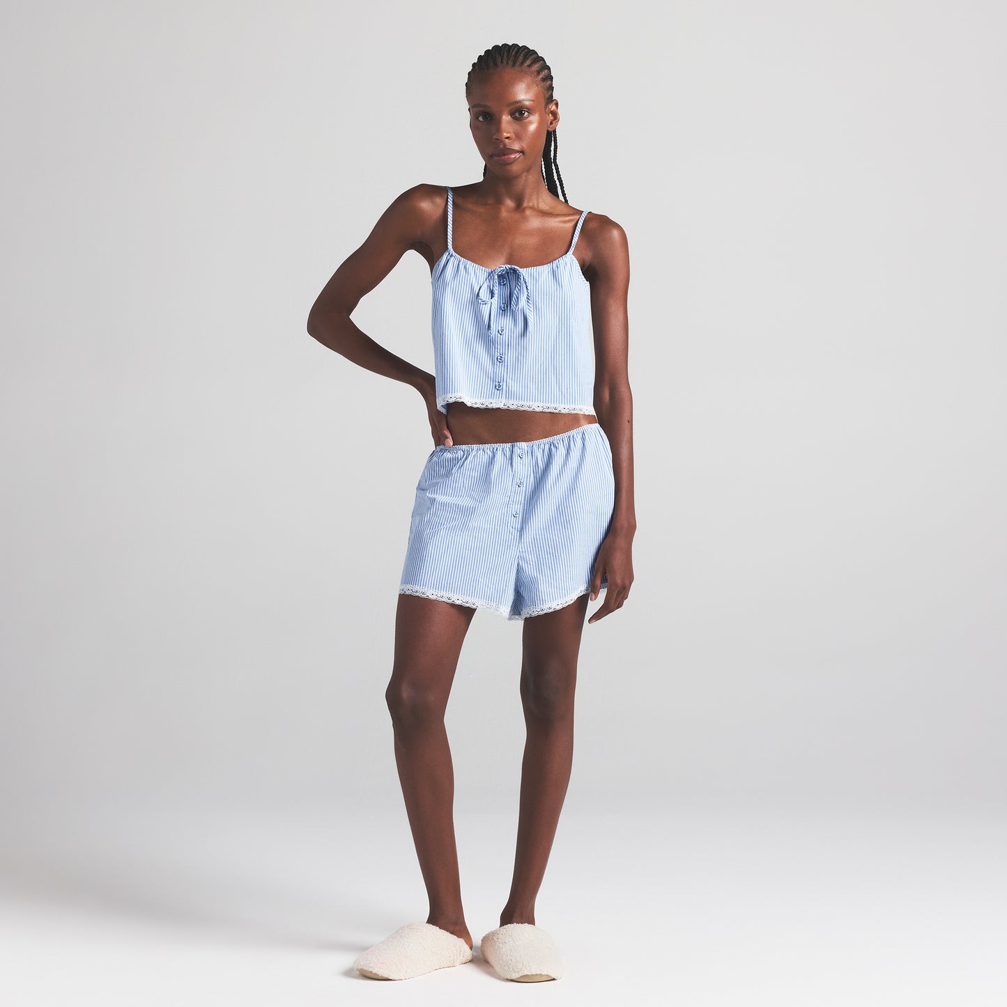 SKIMS Cotton Poplin Sleep Tank