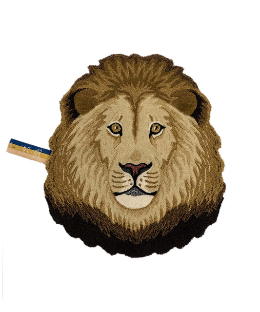 Doing Goods Ari Lion Head Rug Large