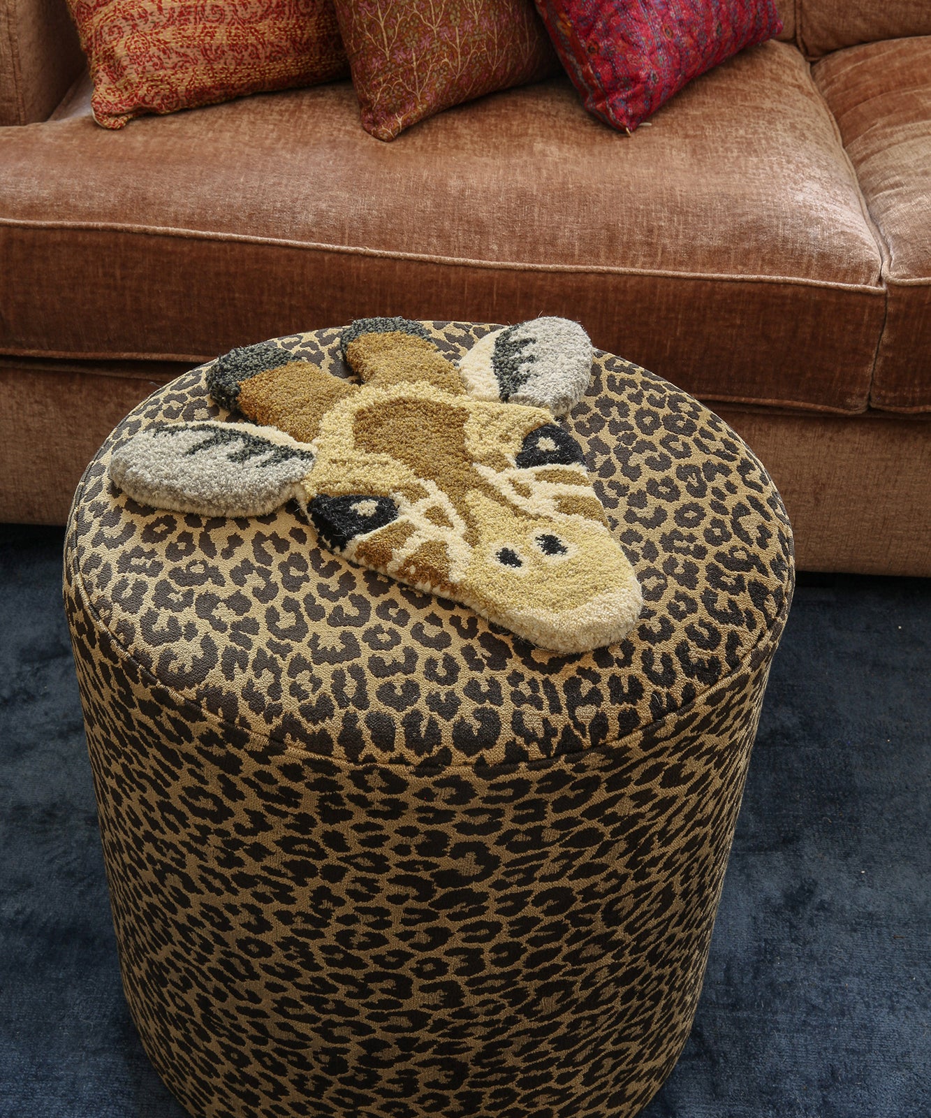 Doing Goods Gimpy Giraffe Head Rug