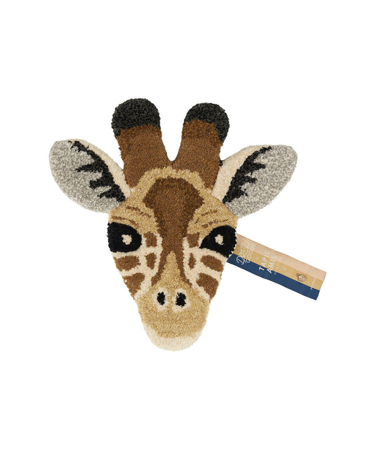 Doing Goods Gimpy Giraffe Head Rug