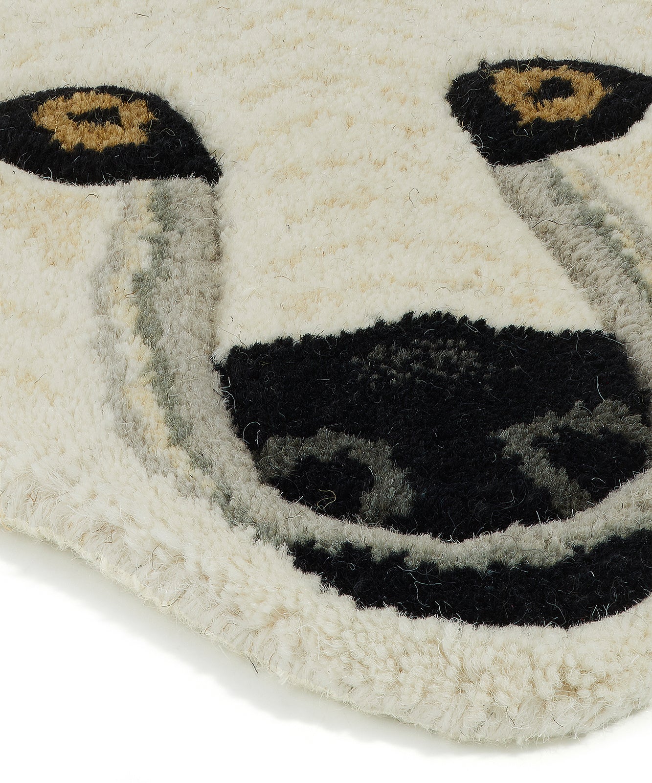 Doing Goods Kasbah Polar Bear Head Rug