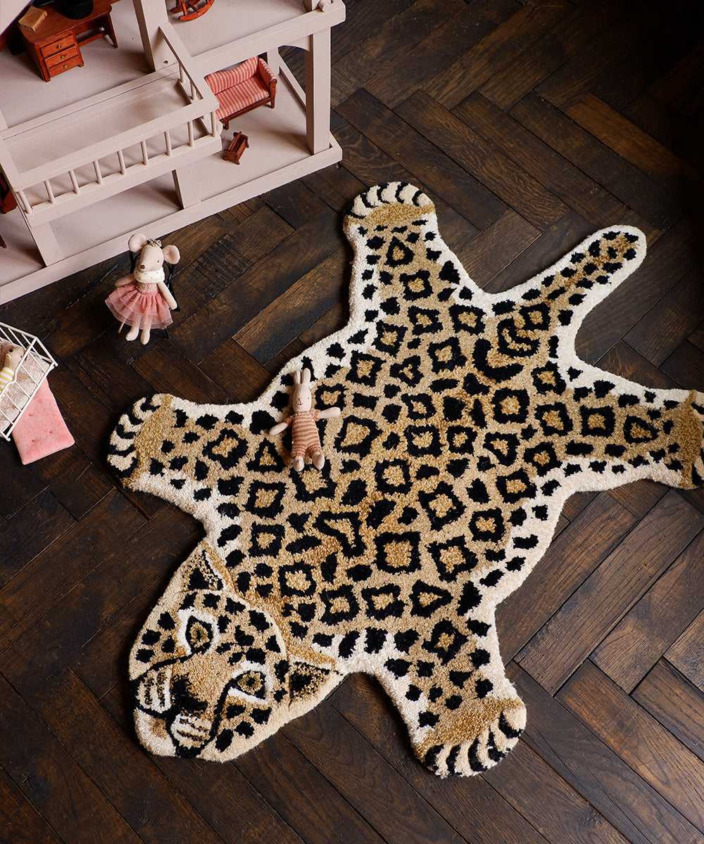 Doing Goods Loony Leopard Rug Small