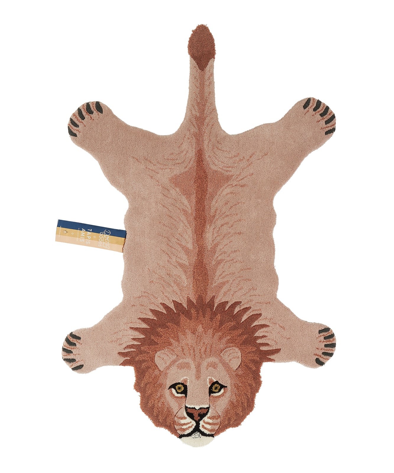 Doing Goods Pinky Lion Rug Large