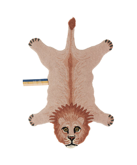 Doing Goods Pinky Lion Rug Small