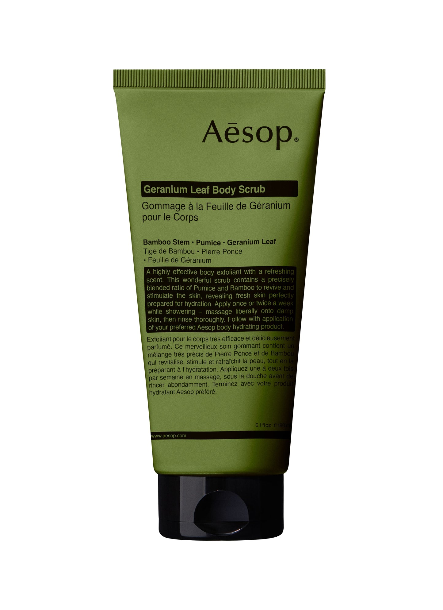 Aesop Geranium Leaf Body Scrub 180Ml