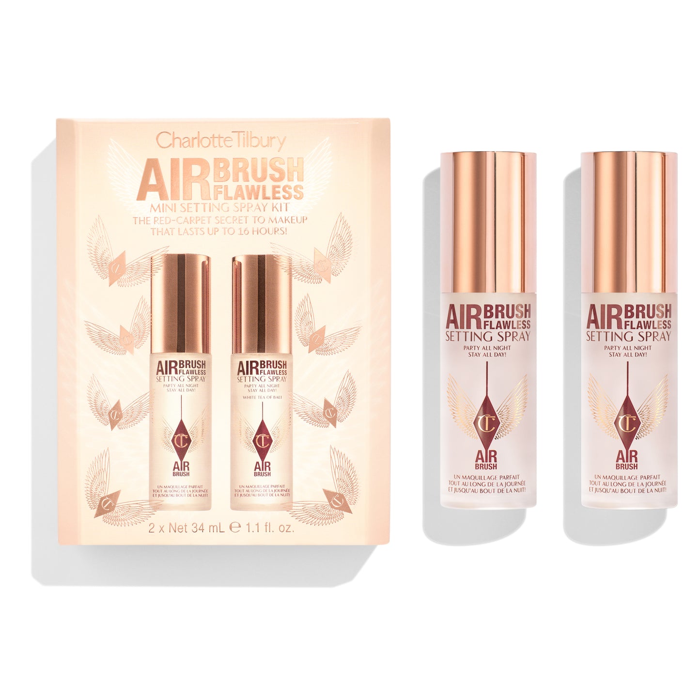 Charlotte Tilbury  Airbrush Flawless Setting Spray Kit - XMAS 2025