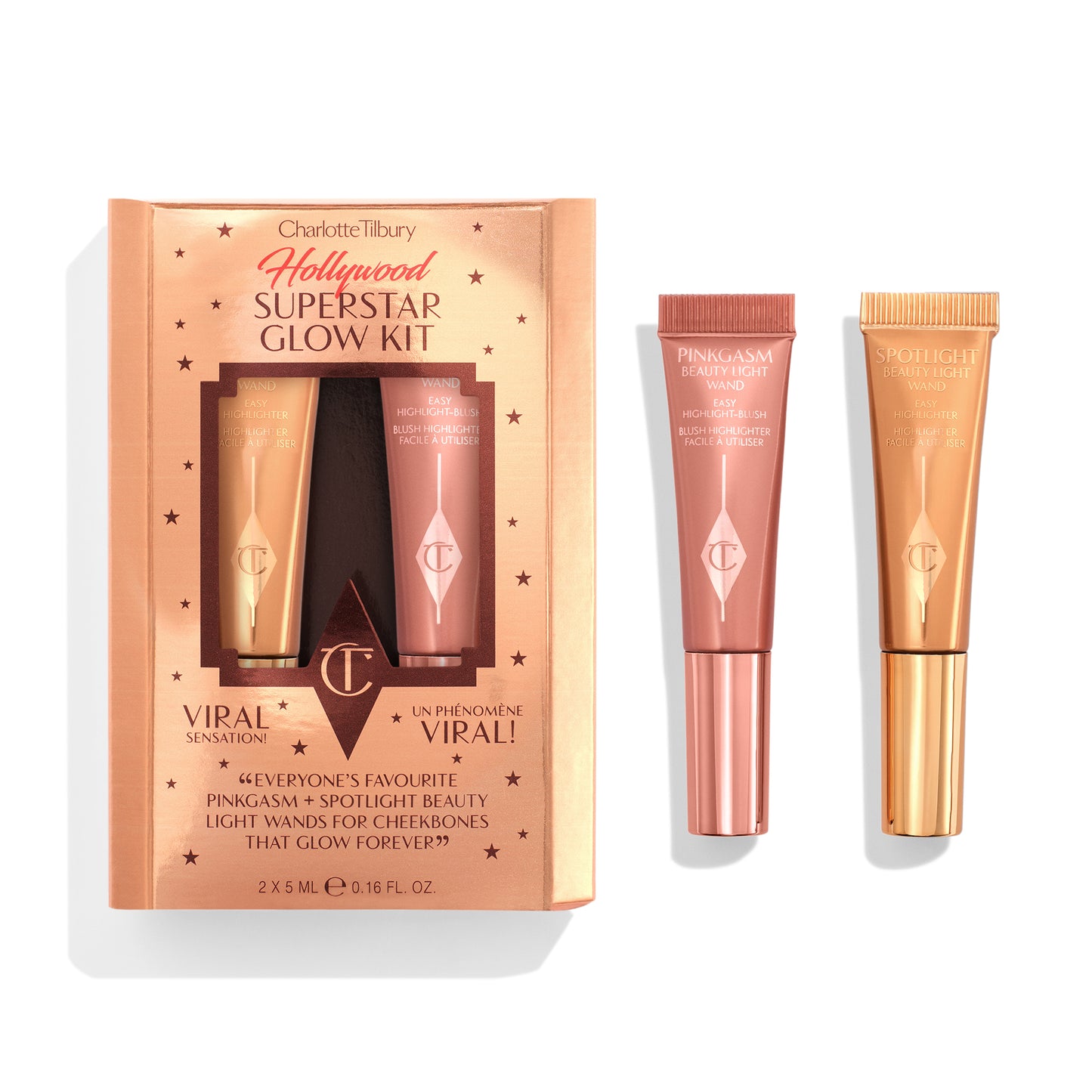 Charlotte Tilbury Hollywood Superstar Glow Kit - XMAS 2025
