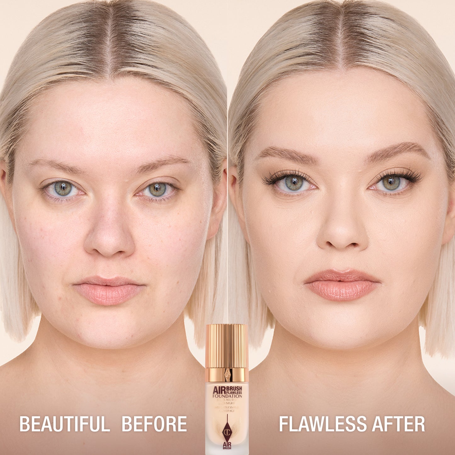 Charlotte Tilbury Airbrush Flawless Foundation - Shade 2 Neutral