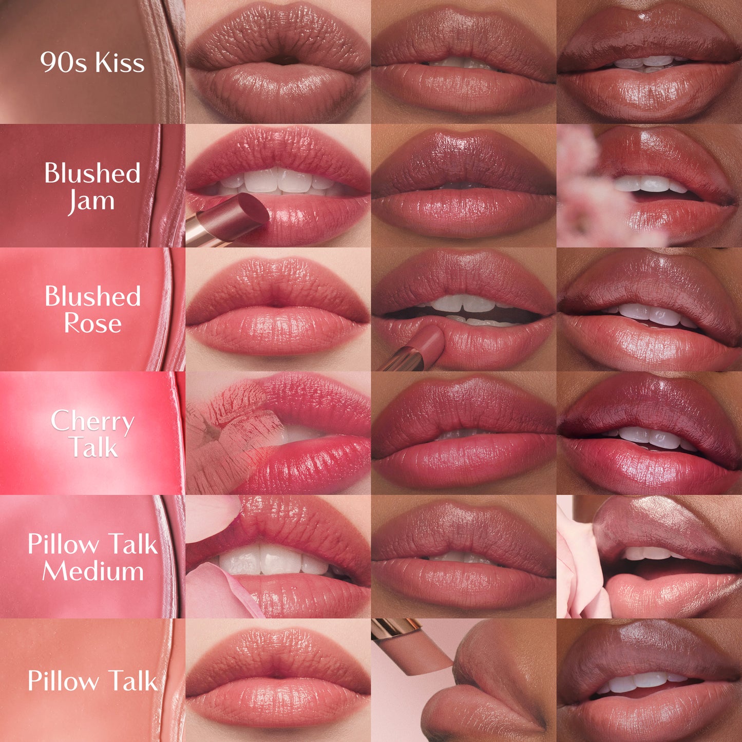 Charlotte Tilbury Pillow Talk Blush Balm Lip Tint - Blushed Rose