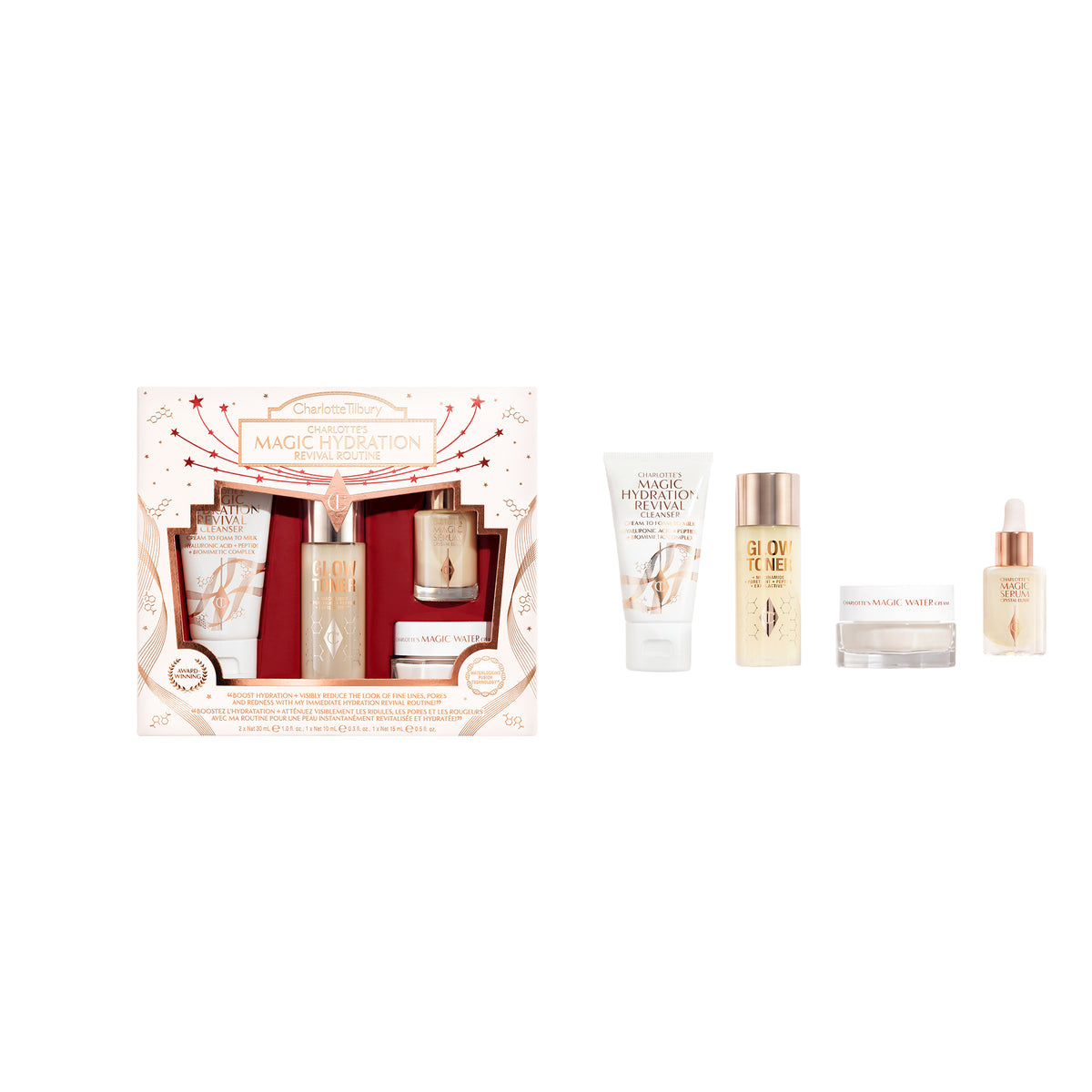 Charlotte Tilbury Magic Hydration Revival Routine