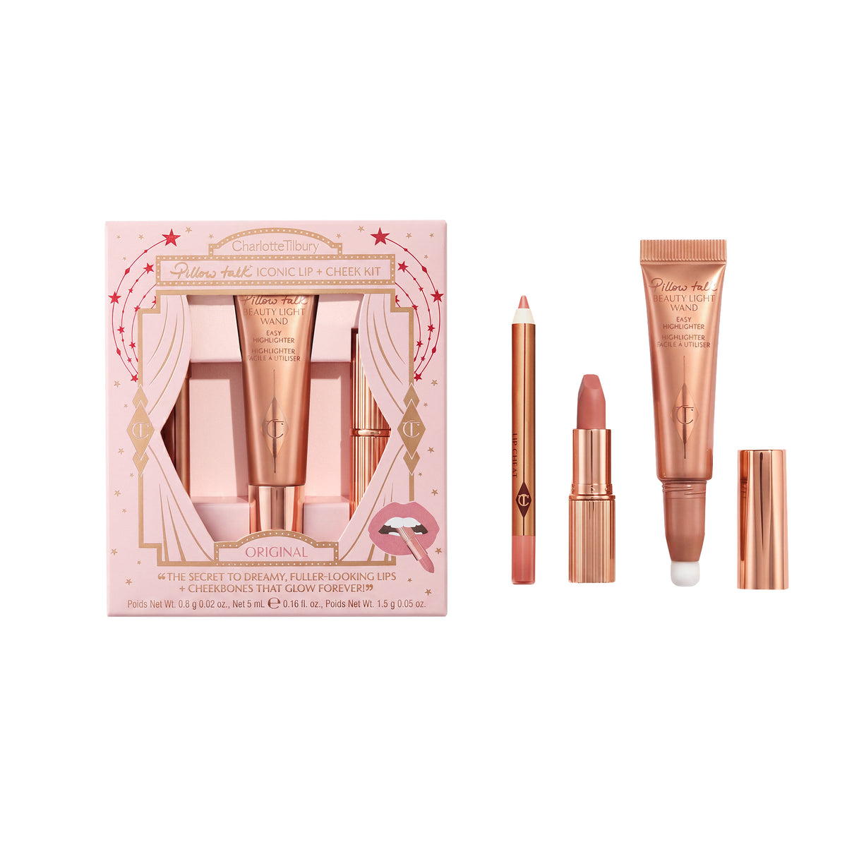 Charlotte Tilbury Pillow Talk Iconic Lip + Cheek