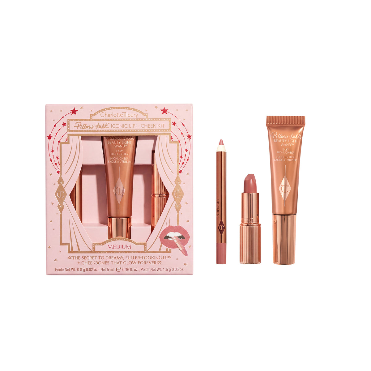 Charlotte Tilbury Pillow Talk Iconic Lip + Cheek