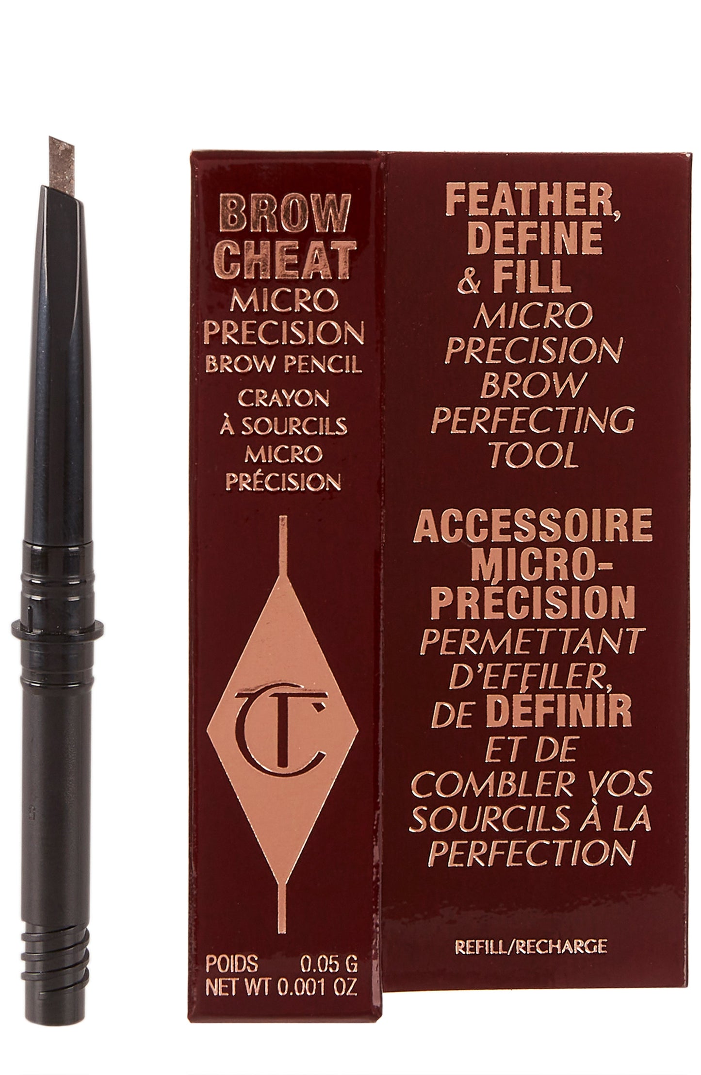 Charlotte Tilbury Brow Cheat Refill - Natural Brown