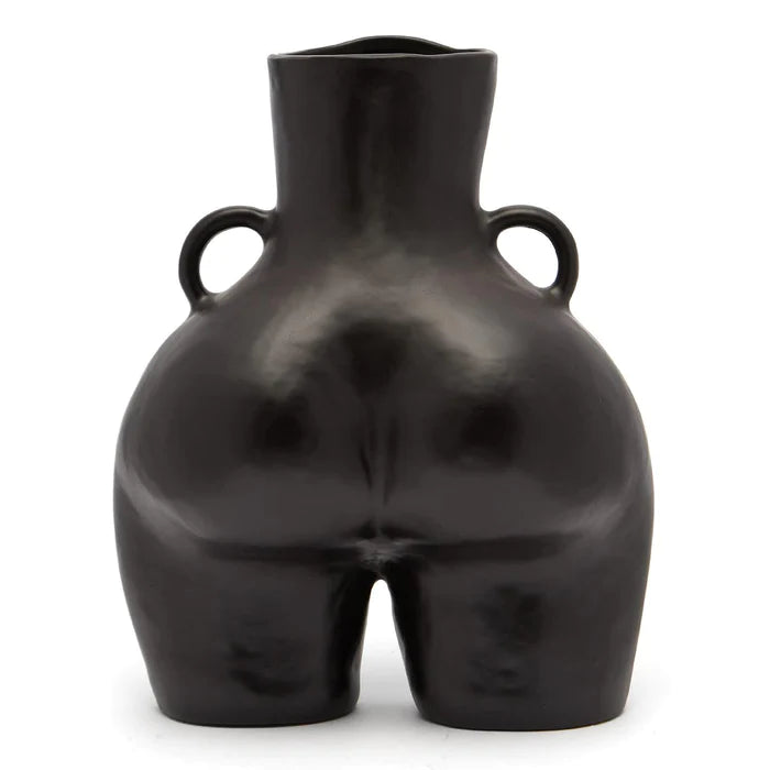 Anissa Kermiche Love Handles Vase Black Matte