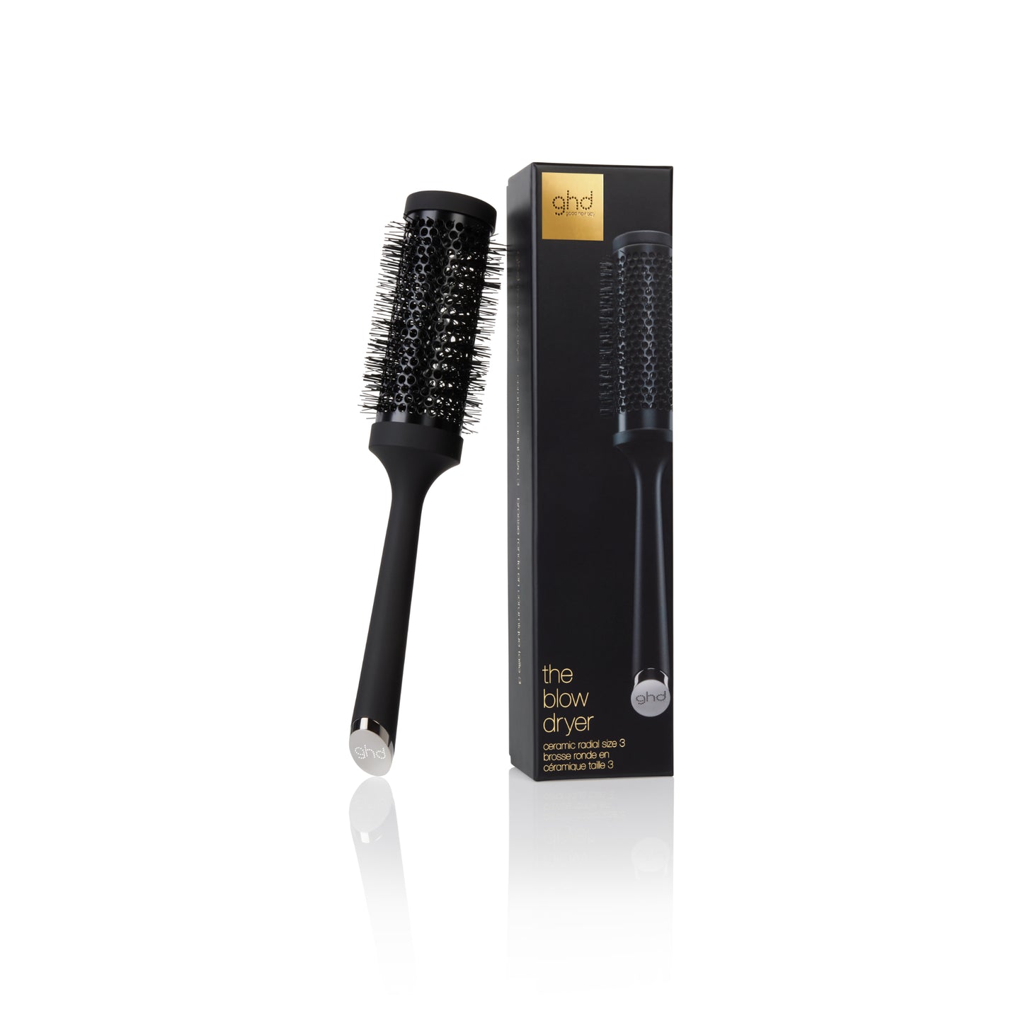 Ghd The Blow Dryer Ceramic Brush 45Mm, Size 3, Black