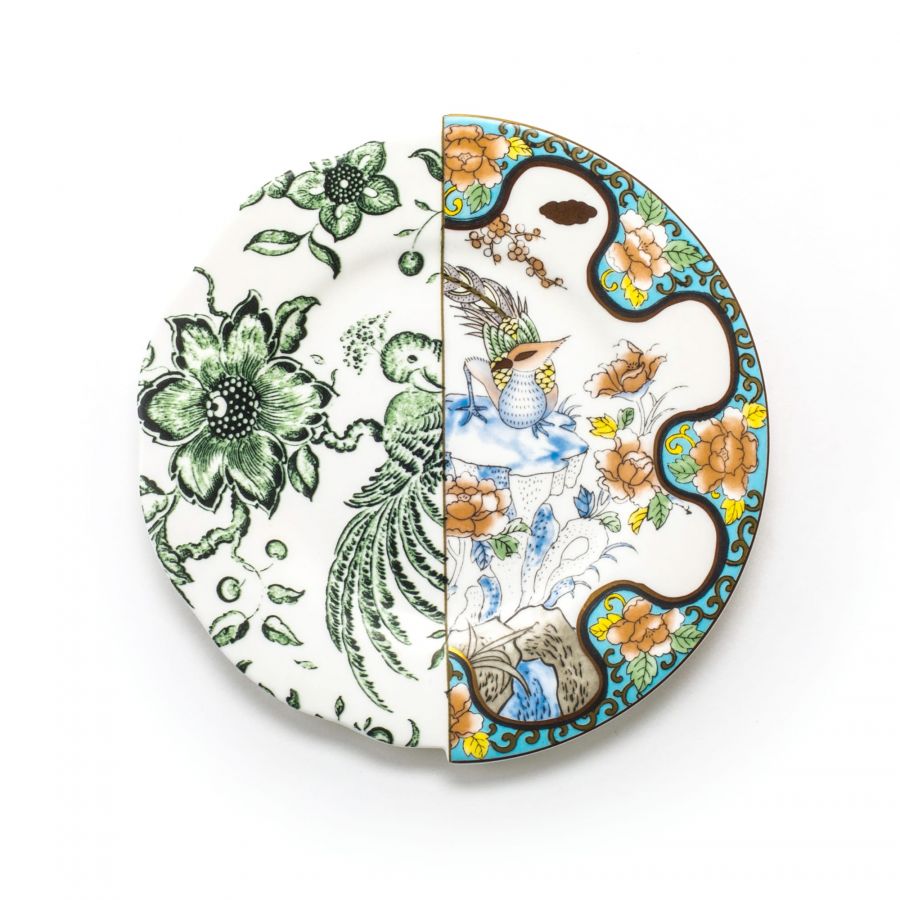 Seletti Hybrid-Zoe Dessert Plate In Porcelain