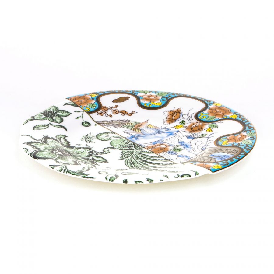 Seletti Hybrid-Zoe Dessert Plate In Porcelain