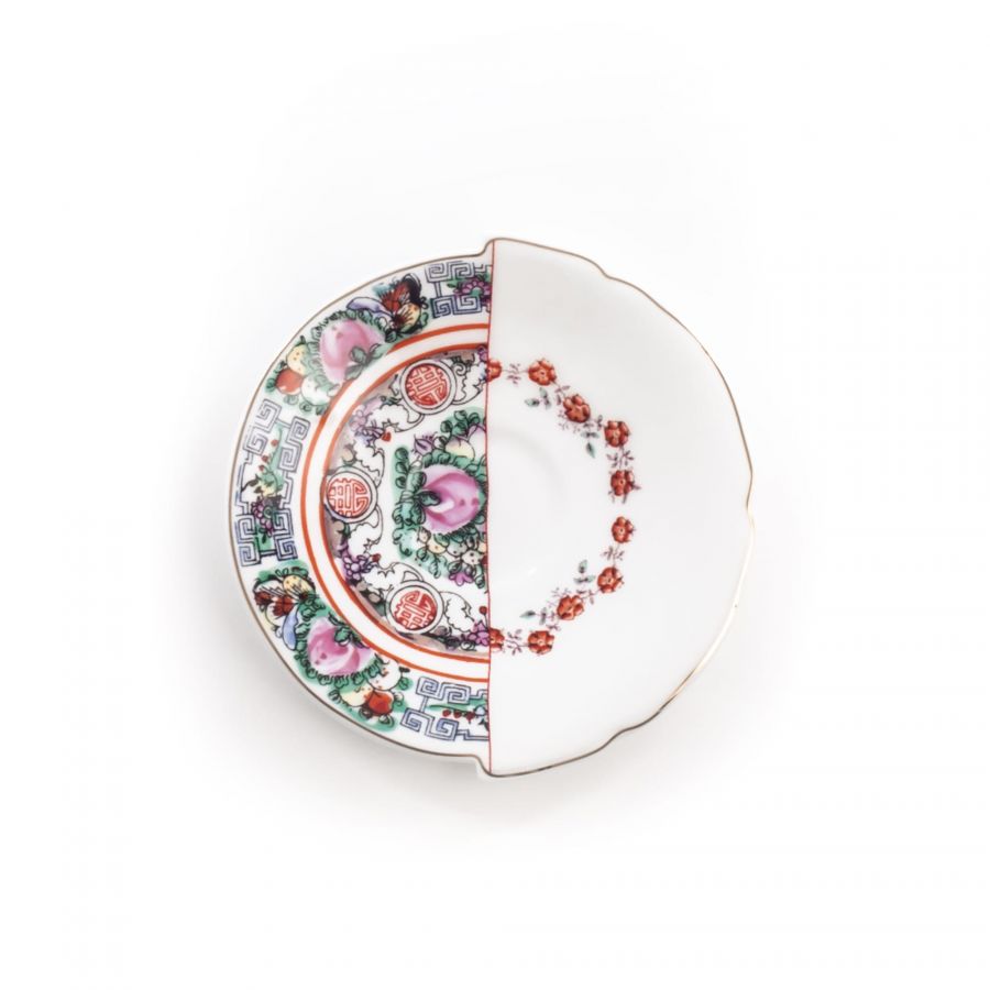 Seletti Hybrid-Tamara Coffe' Cup With Saucer In Porcelain