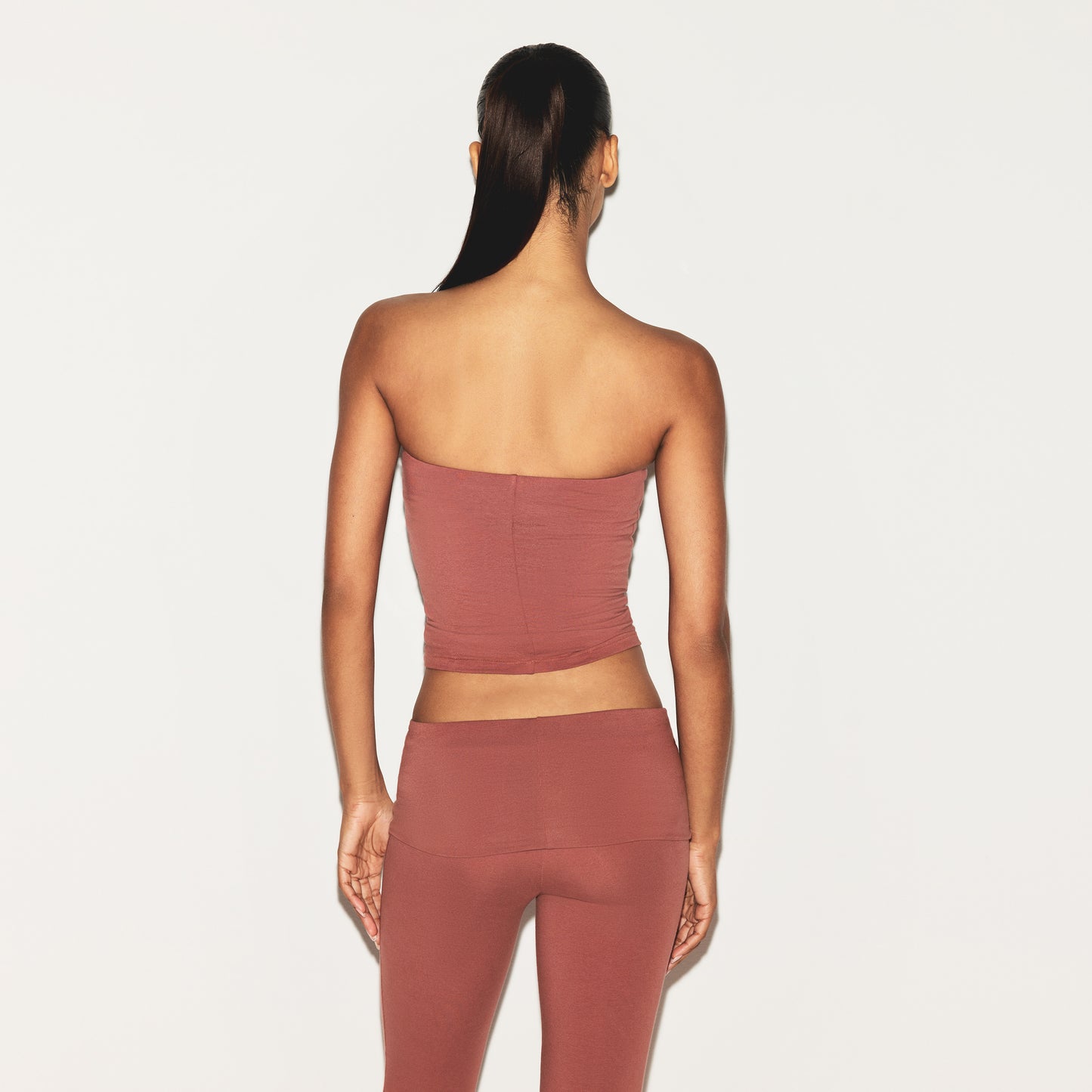 SKIMS Cotton Jersey Foldover Pant