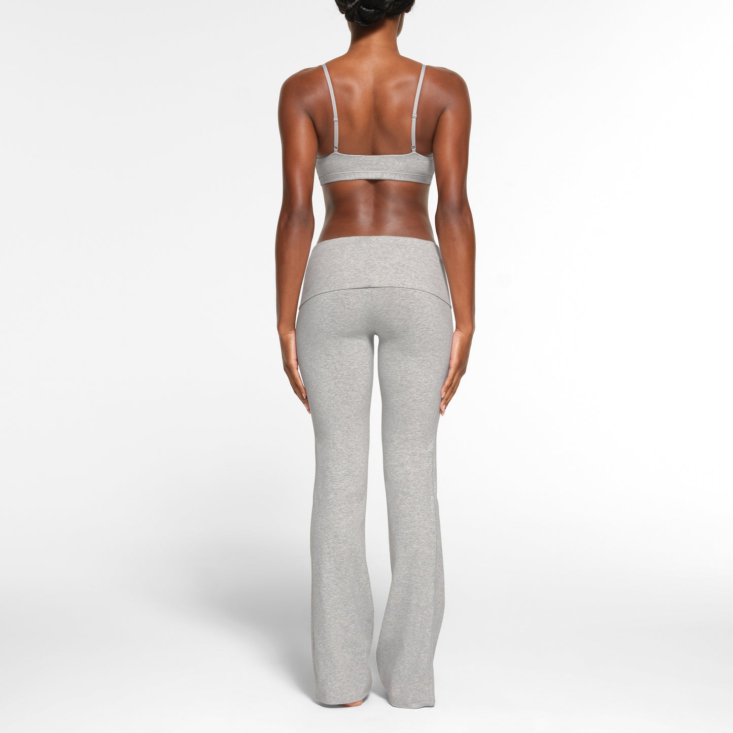 SKIMS Cotton Jersey Foldover Pant