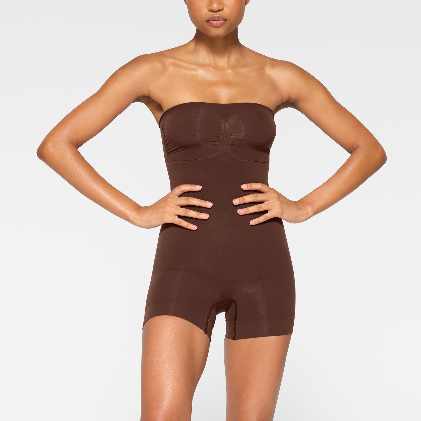 SKIMS Seamless Sculpt Strapless Shortie Bodysuit