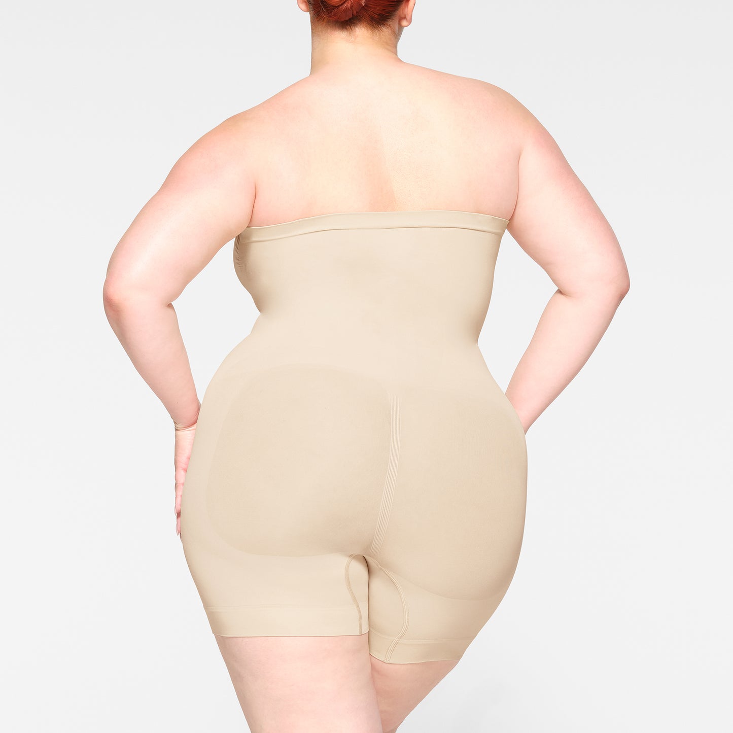 SKIMS Seamless Sculpt Strapless Shortie Bodysuit