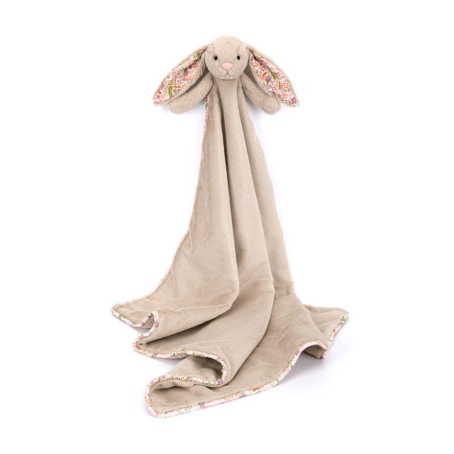 Blossom Beige Bunny Petal Blankie