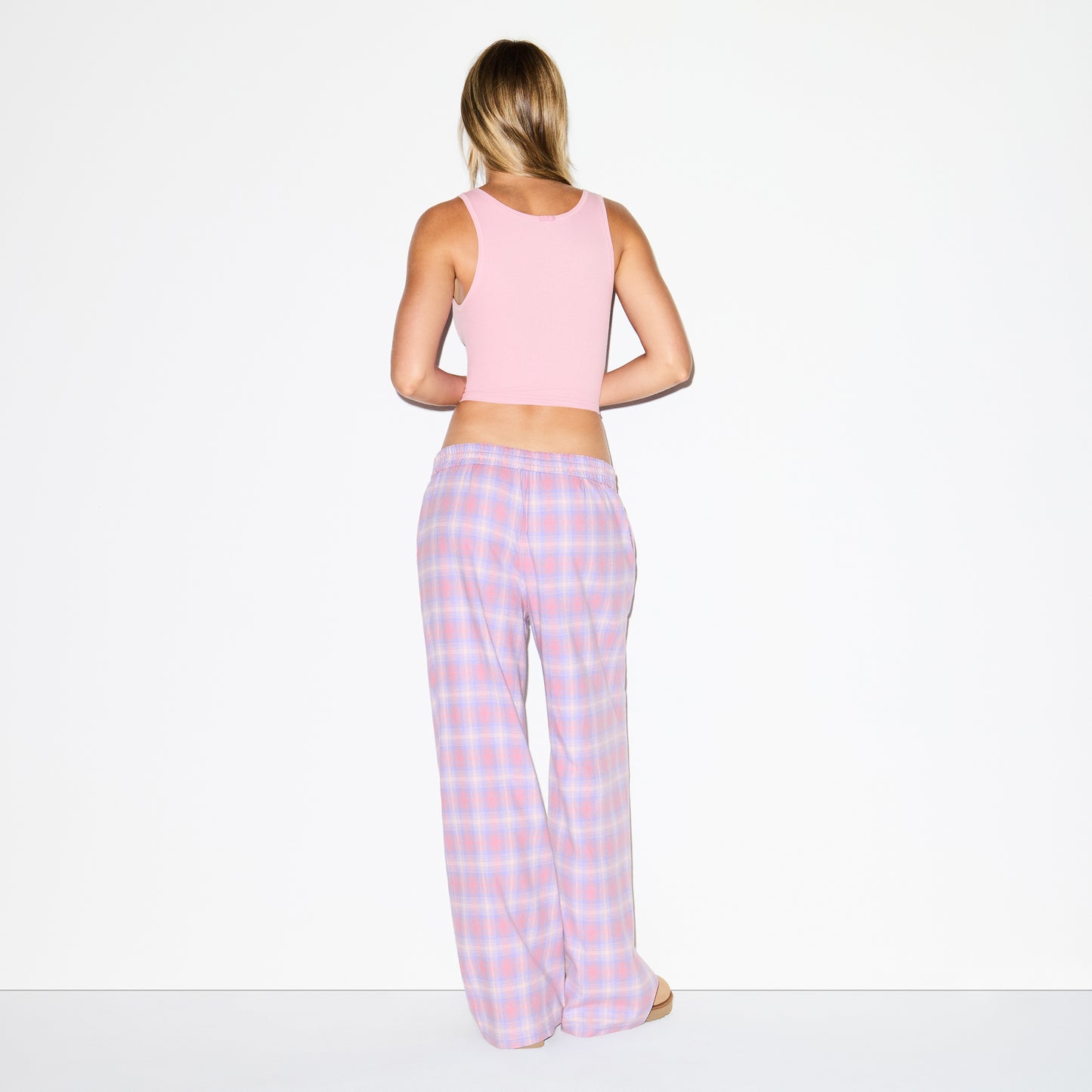 SKIMS Flannel Sleep Oversized Pant