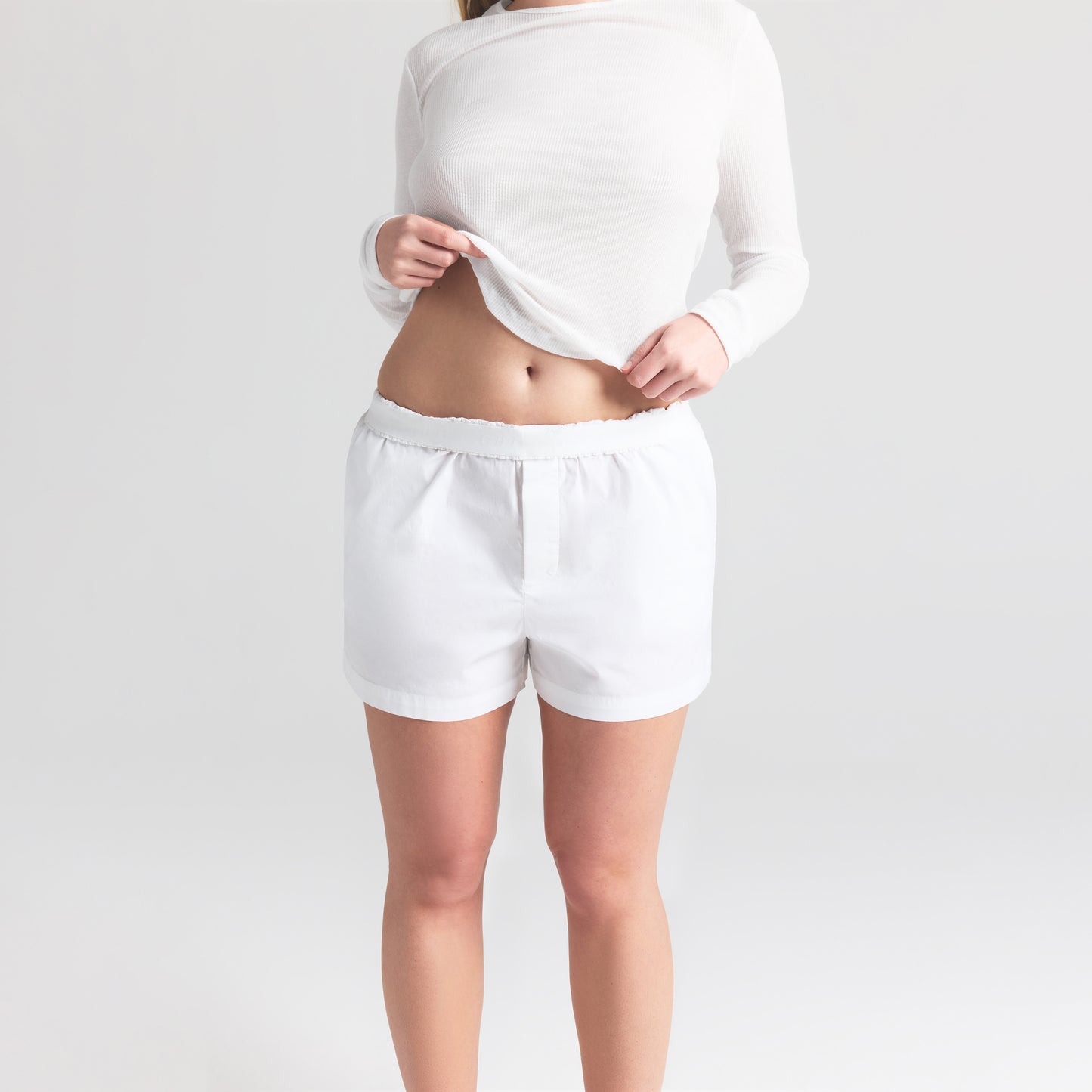 SKIMS Cotton Poplin Short