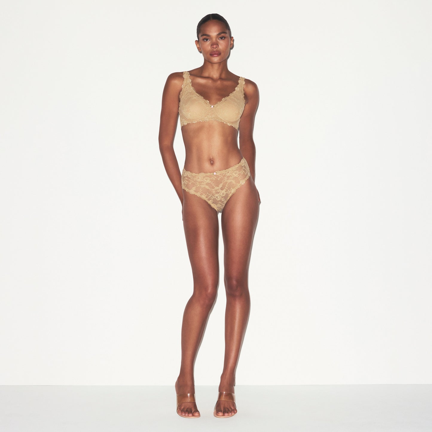 SKIMS Stretch Lace Brief