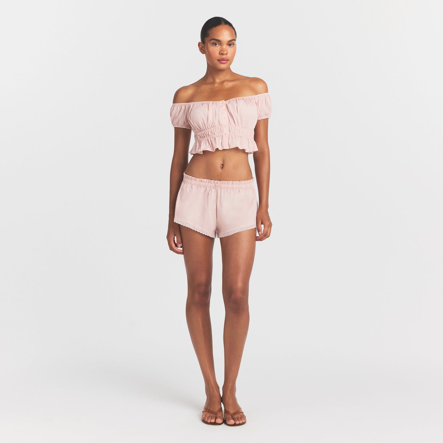 SKIMS Poplin Apparel Short
