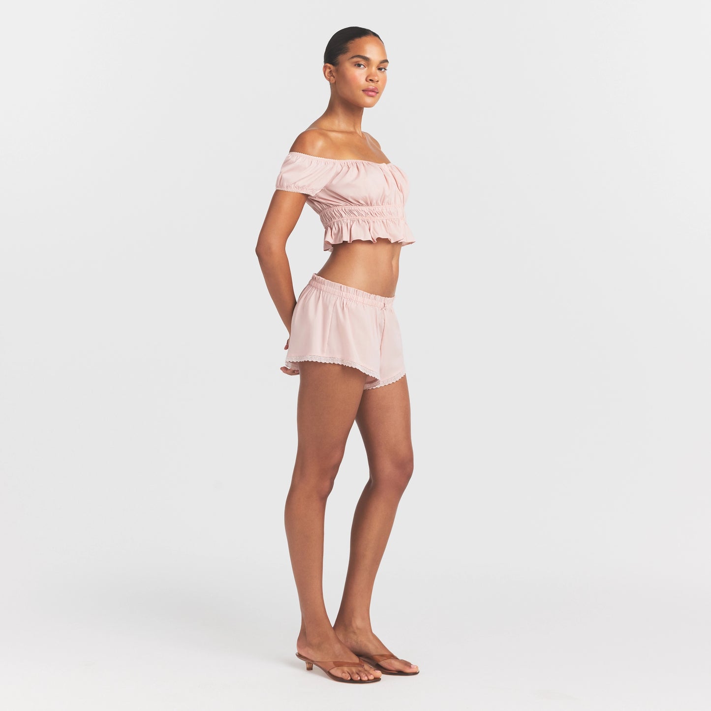 SKIMS Poplin Apparel Short