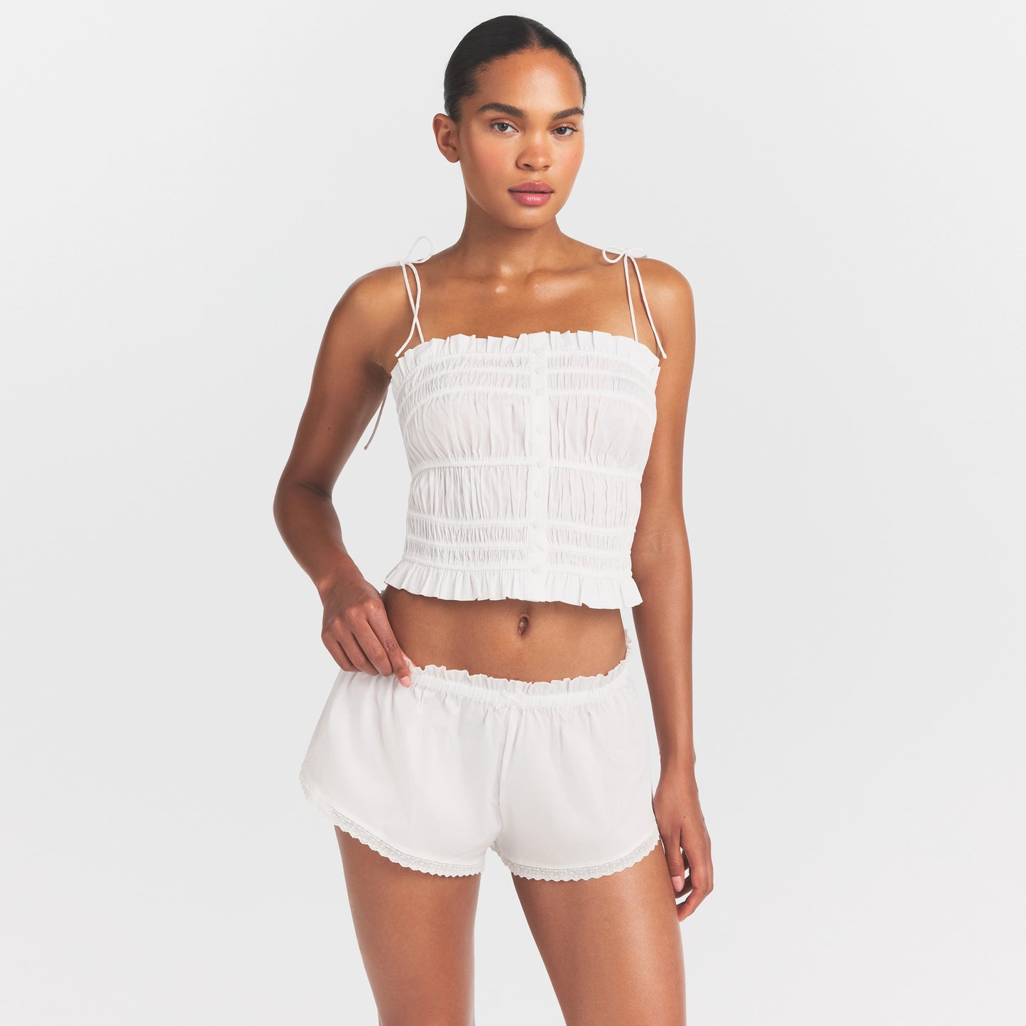 SKIMS Poplin Apparel Short