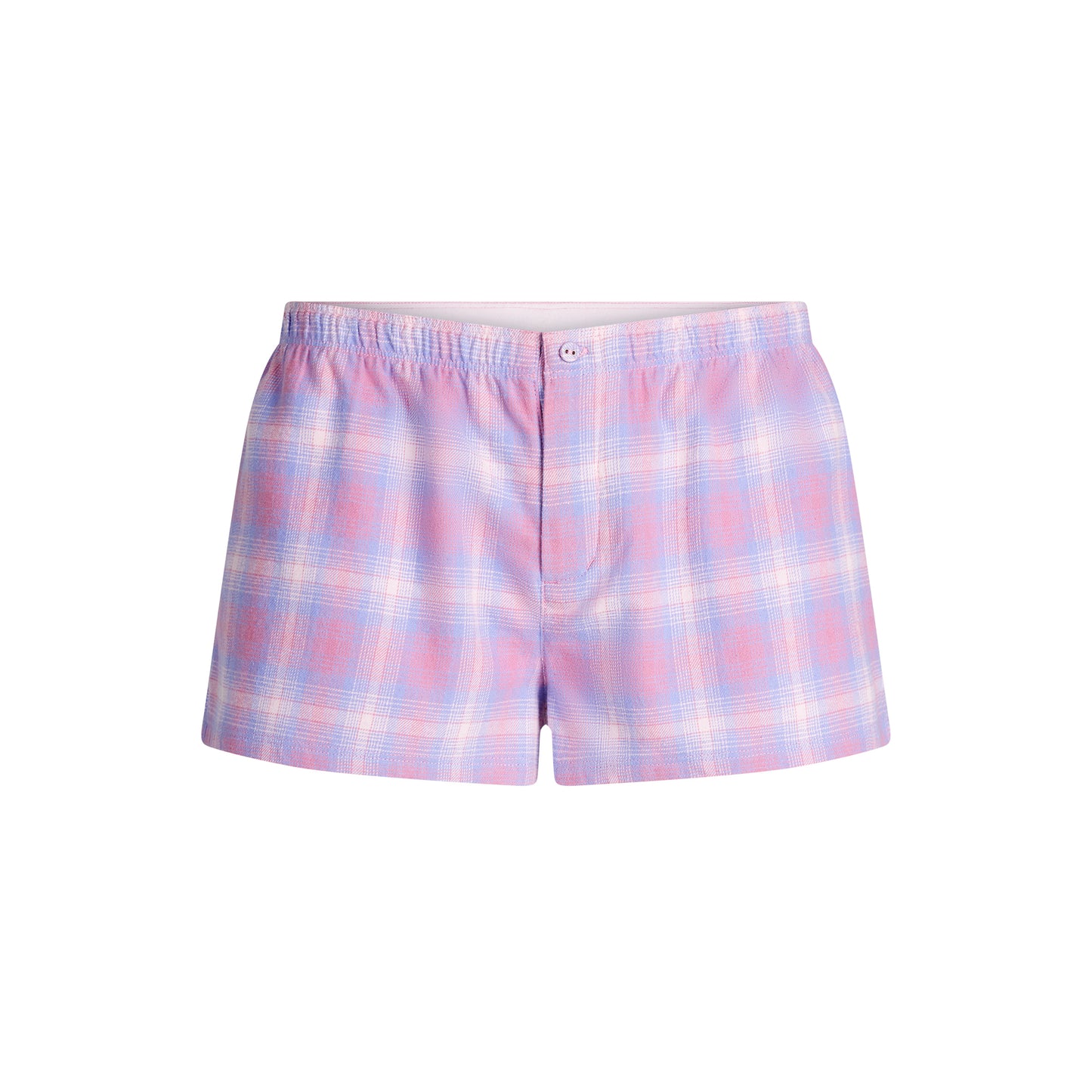 SKIMS Flannel Sleep Short Boxer