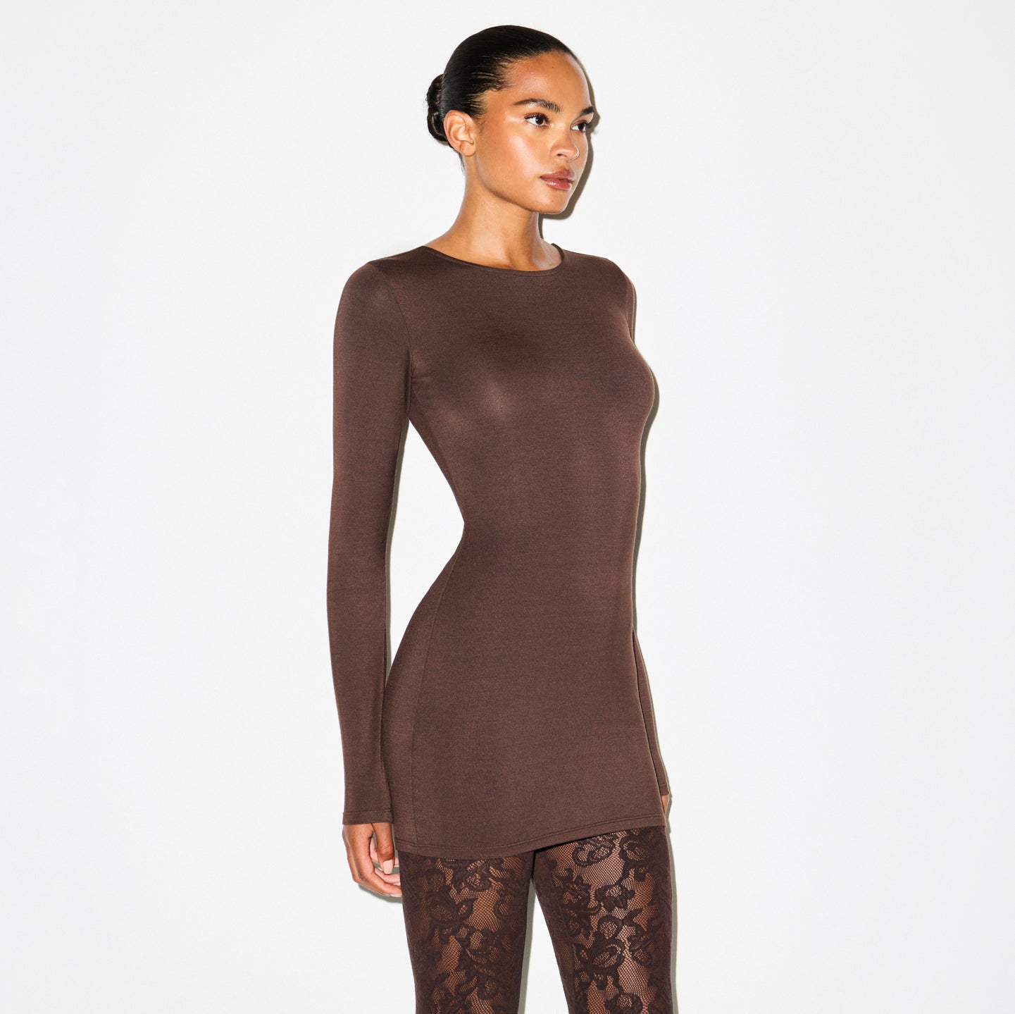 SKIMS Smooth Layers Crewneck Mini Dress