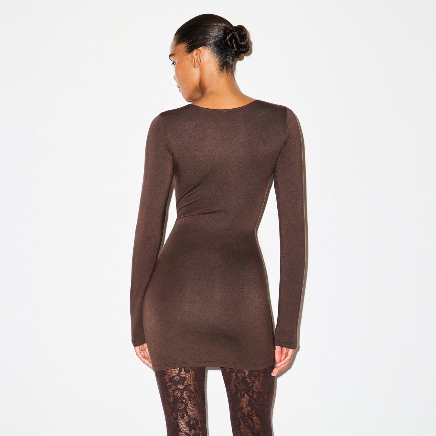 SKIMS Smooth Layers Crewneck Mini Dress
