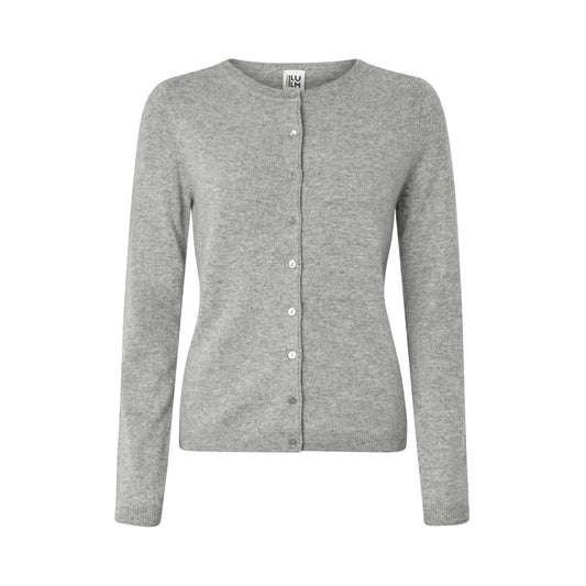 CASHMERE by ILLUM - Crew Neck Cardigan