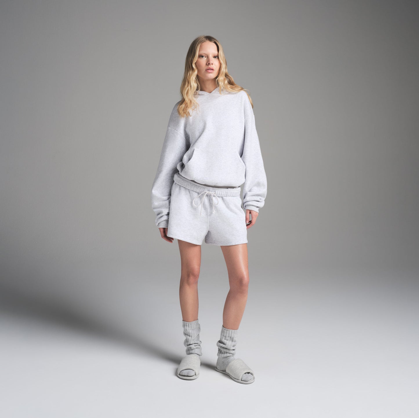 SKIMS Cotton Fleece Classic Pullover Hoodie