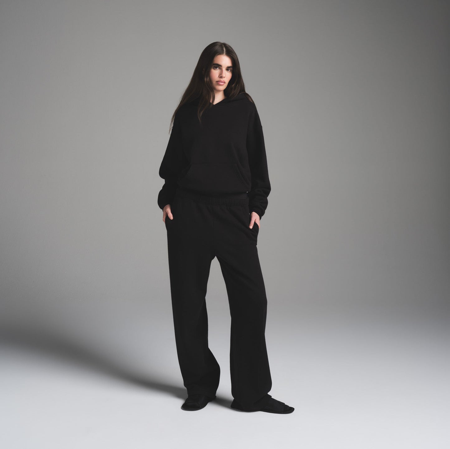 SKIMS Cotton Fleece Classic Pullover Hoodie